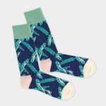 DillySocks Night Leaf Sock