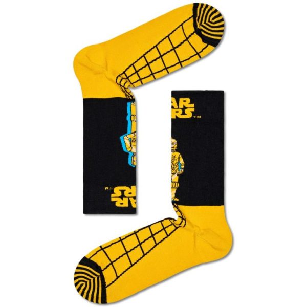 Happy Socks P000273 Star Wars™ C-3PO Sock